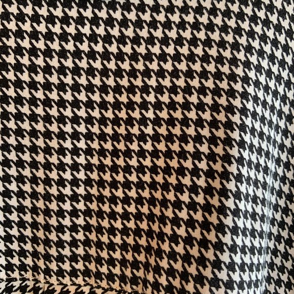 J. Jill Tunic Blouse Black and White Pattern Sz XL - Picture 4 of 4